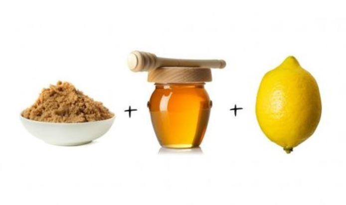 remedio casero para quitar espinillas Azúcar moreno, miel y el jugo de limón