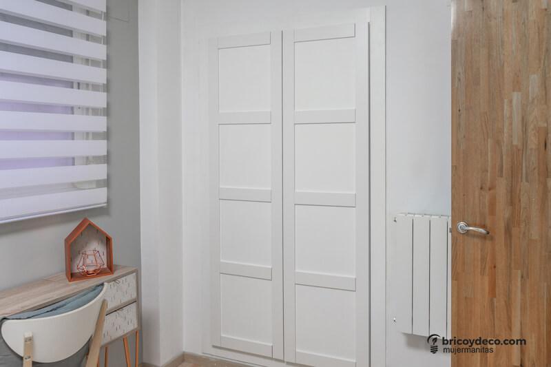 renovar las puertas del armario