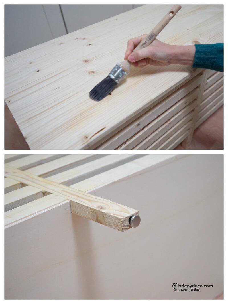 proteger la madera con barniz