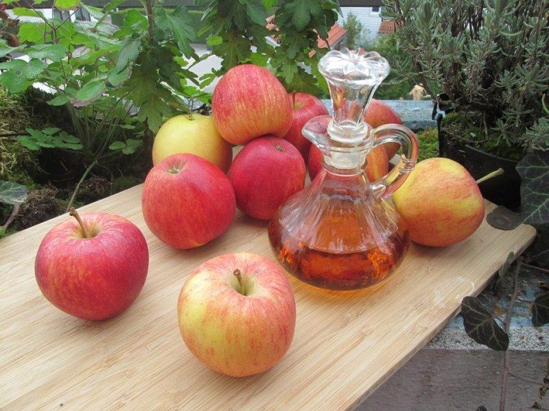 el vinagre de manzana