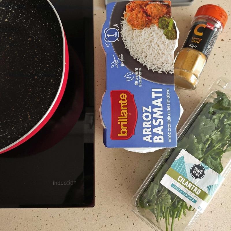 receta de arroz basmati