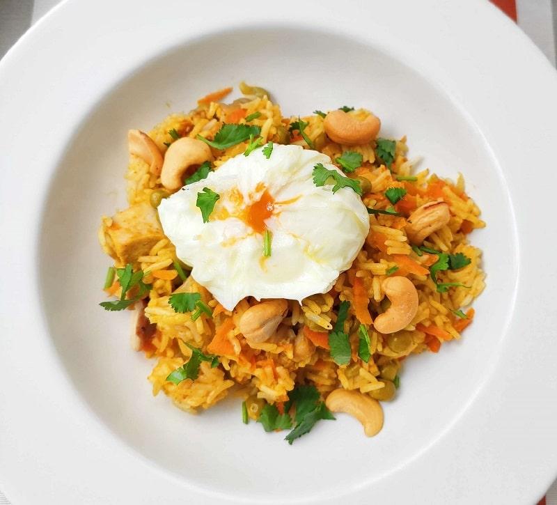 arroz basmati al curry