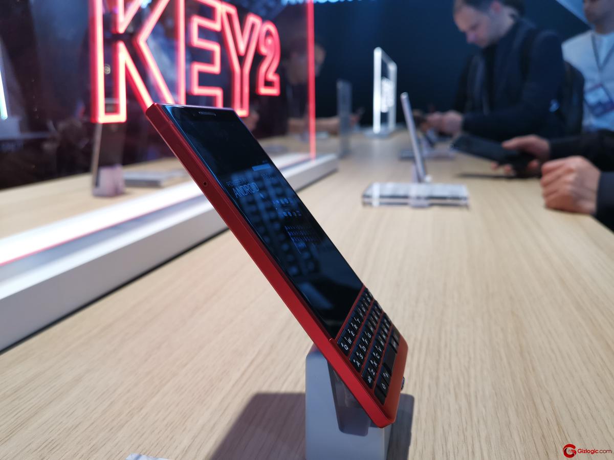 #MWC19: BlackBerry Key2 Red Edition, perfil