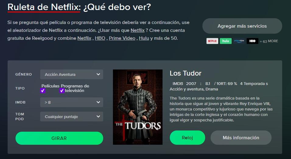 que ver en netflix