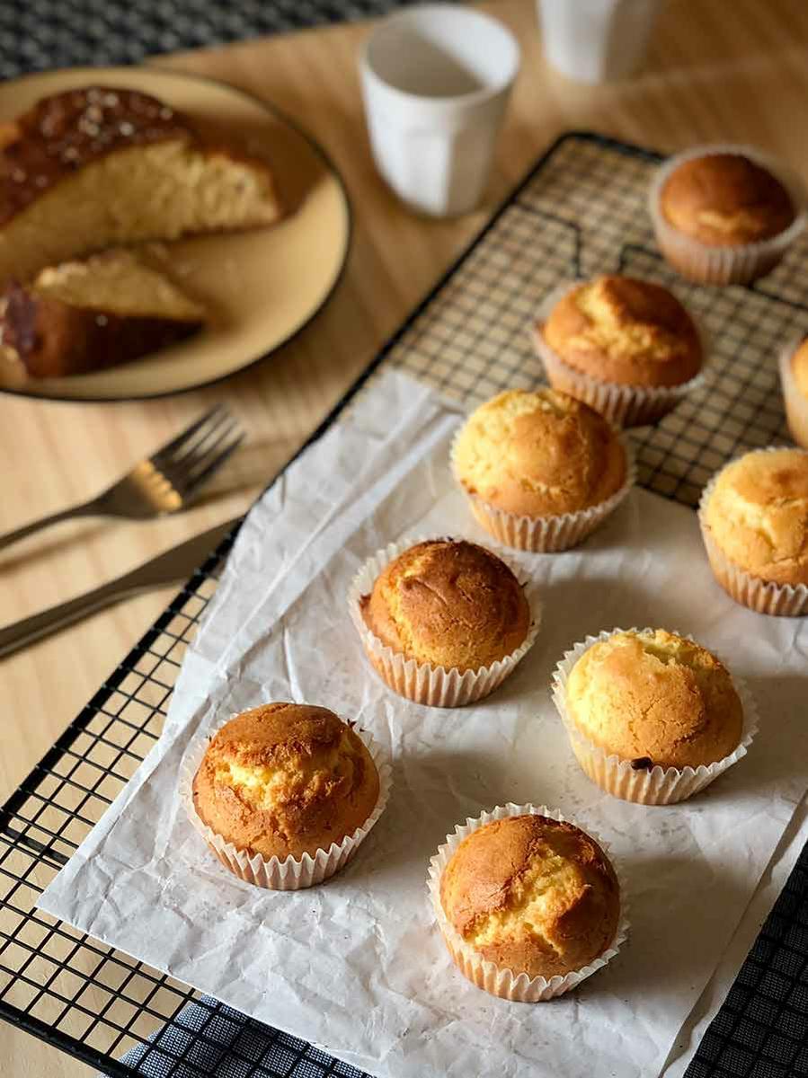 receta magdalenas con manteca