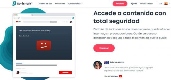 surfshark vpn seguridad