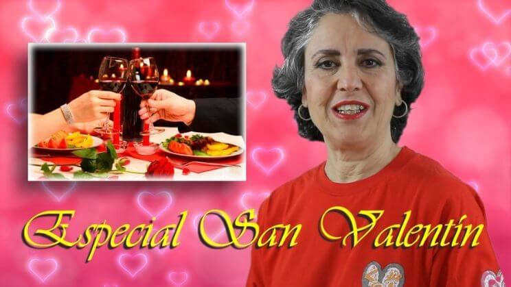 Menú y recetas para San Valentin2