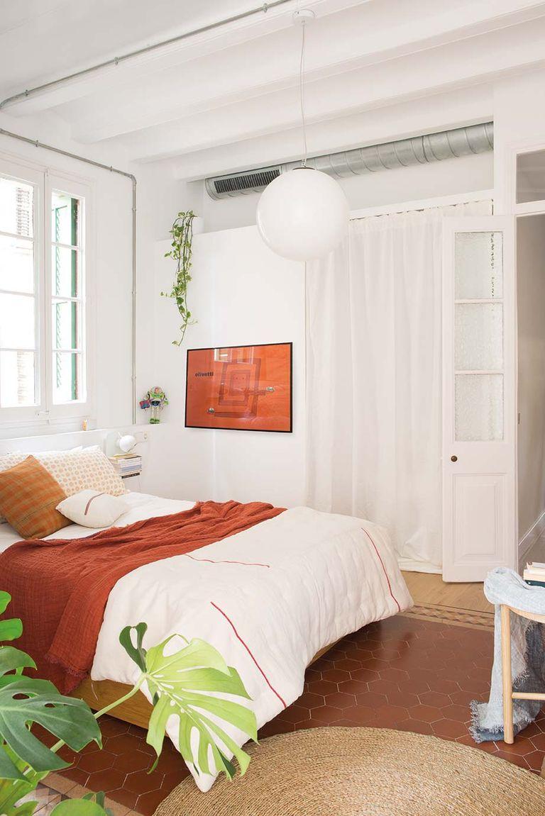 Dormitorio con textiles de calidad. Error usar sintéticos en la cama