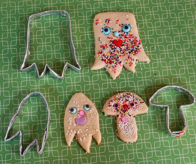 Moldes para galletas- Vía Mypapercrane.