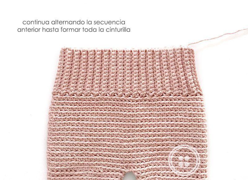Cómo hacer una Polaina de Crochet para bebé - Patrón y Tutorial -