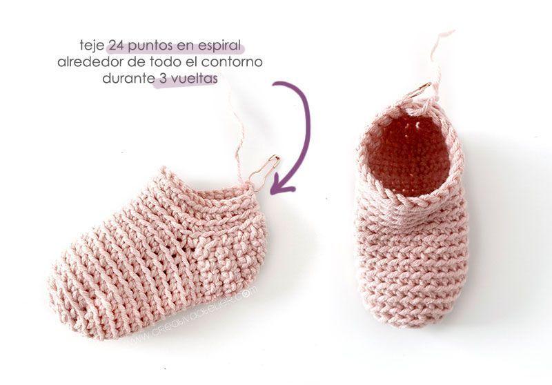 Cómo hacer una Polaina de Crochet para bebé - Patrón y Tutorial -
