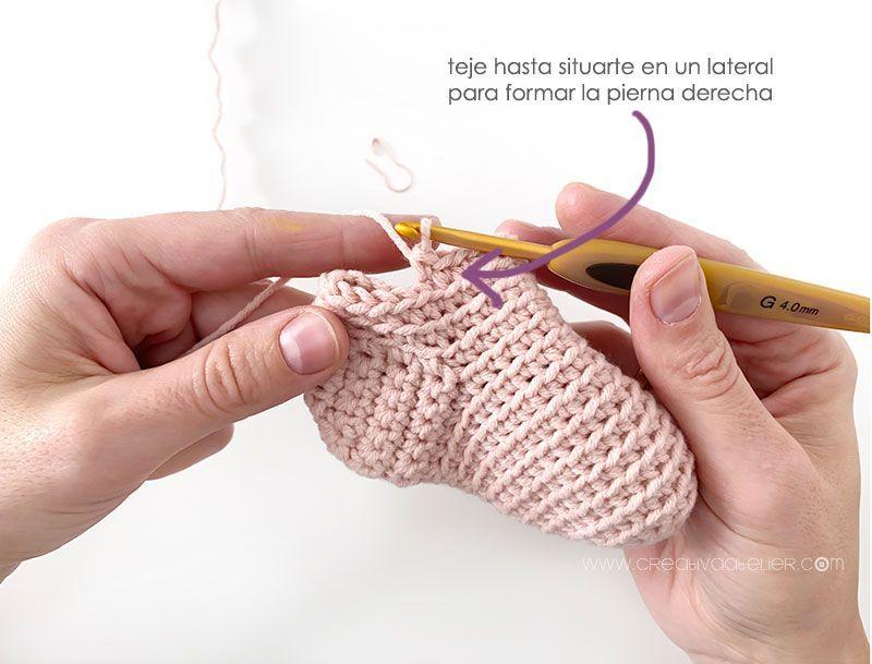Cómo hacer una Polaina de Crochet para bebé - Patrón y Tutorial -
