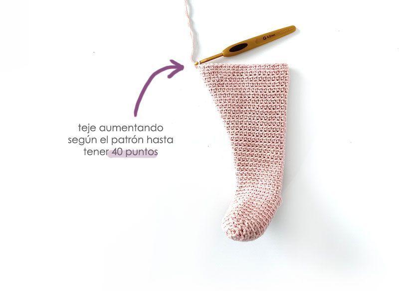 Cómo hacer una Polaina de Crochet para bebé - Patrón y Tutorial -