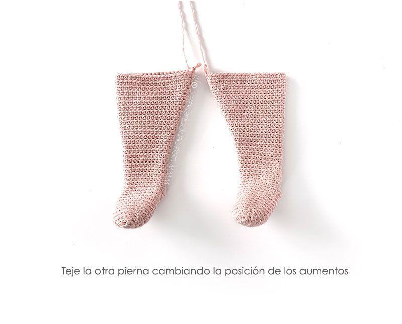 Cómo hacer una Polaina de Crochet para bebé - Patrón y Tutorial -