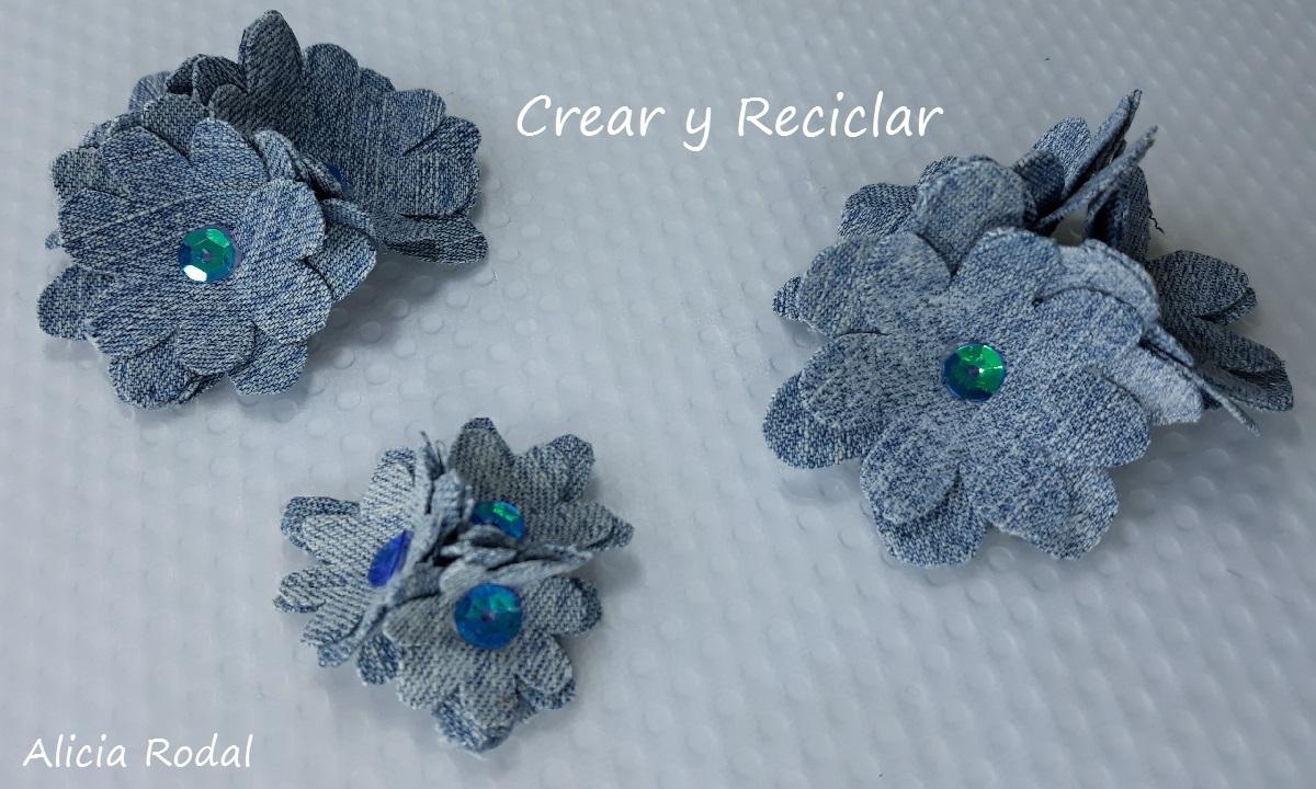 ideas para reutilizar y decorar envases, frascos o botellas de vidrio o cristal, fácil. DIY. Además vamos a reutilizar faldas y pantalones vaqueros, también conocidos como blue jeans, Denim, mahón, tejanos o mezclilla.