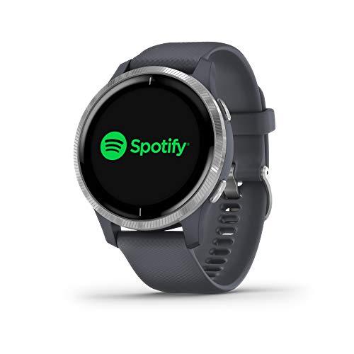 Garmin Venu - Reloj inteligente GPS con una elegante pantalla brillante para un estilo de...