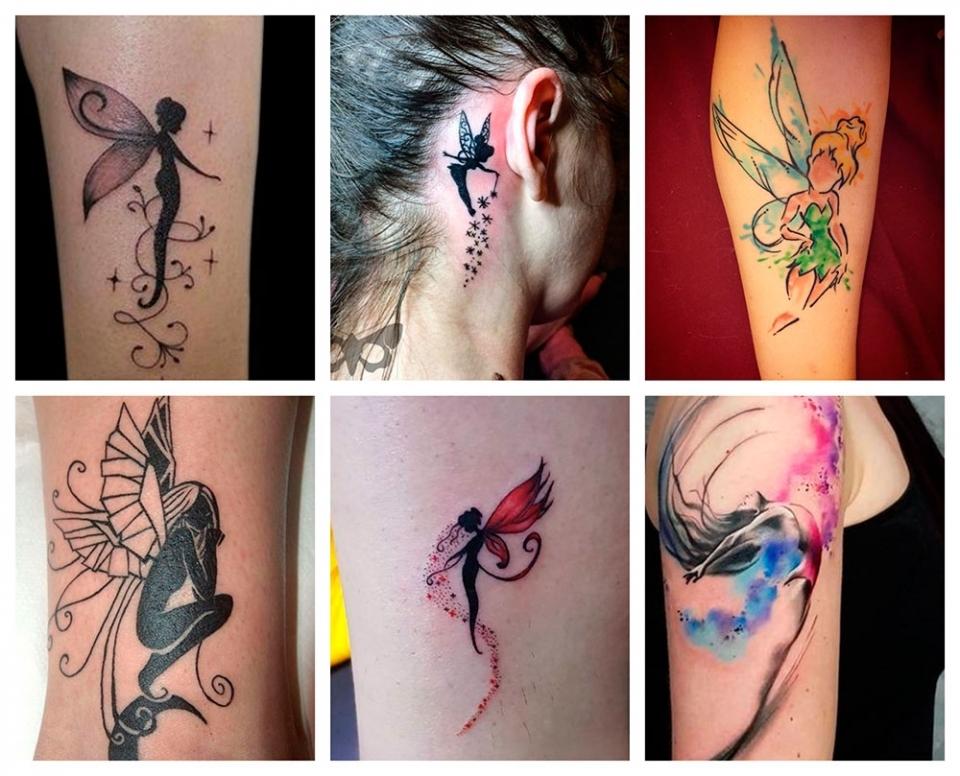 Tatuajes de hadas y ninfas