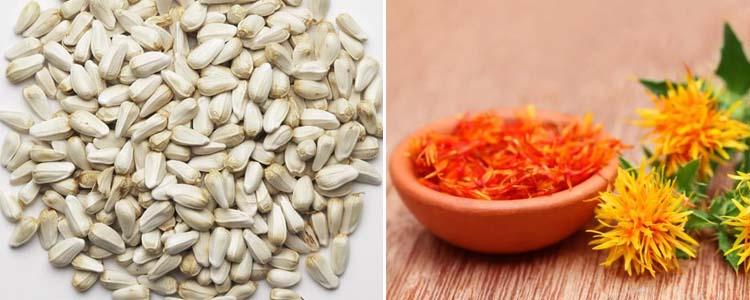 Semillas de cártamo