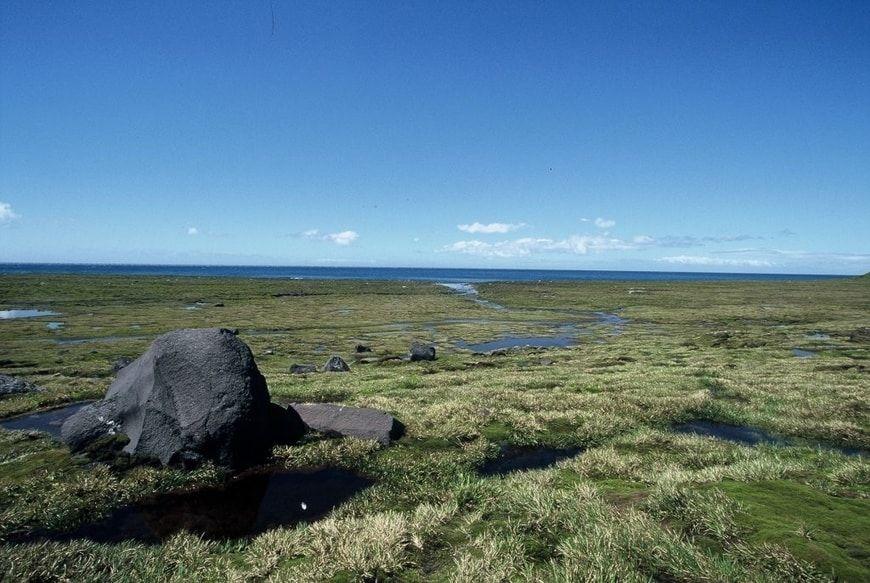 Paisaje de la Isla Heard