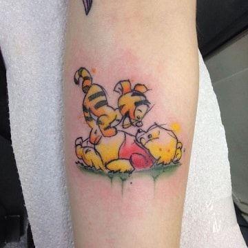 Tatuaje de Winnie the Pooh