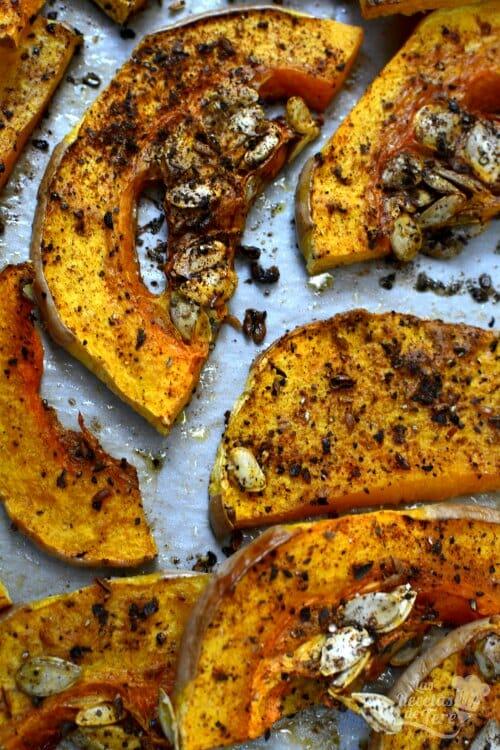 Calabaza Especiada Al Horno Con Salsa De Yogur Y Tahine 07