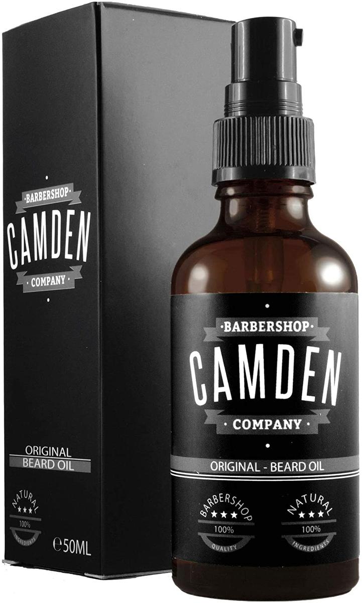 Aceite para barba ORIGINAL de Camden Barbershop Company cuidado de la barba completamente natural