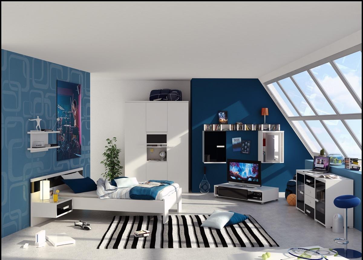 decoracion azul marino