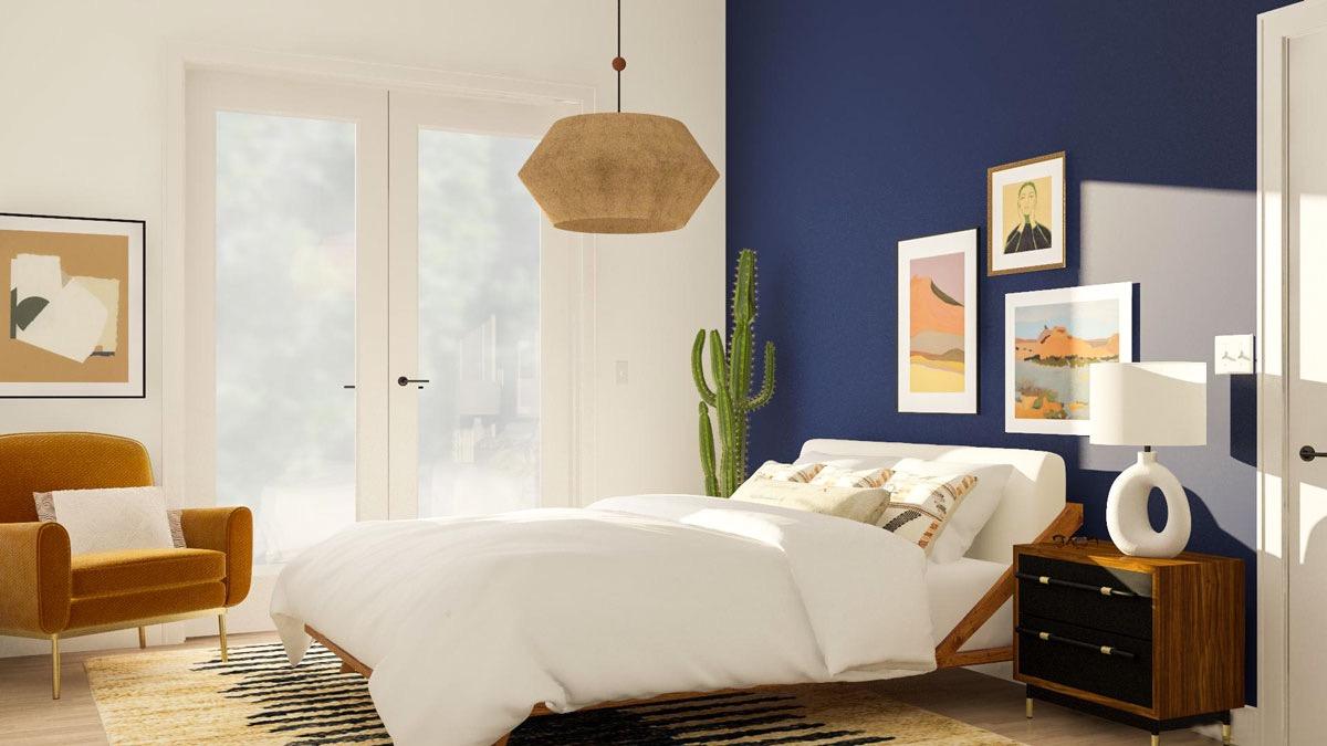 decoracion azul marino