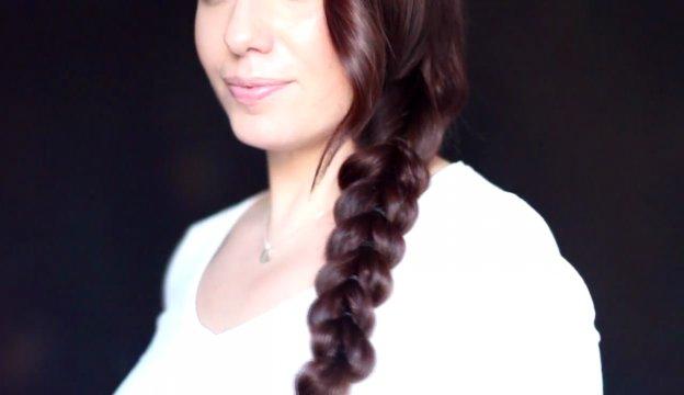 Cómo hacer trenzas de dos cabos