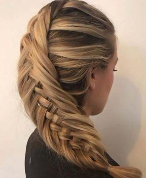 trenzas para cabello largo