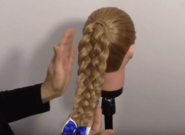 cómo hacer una trenza fácil