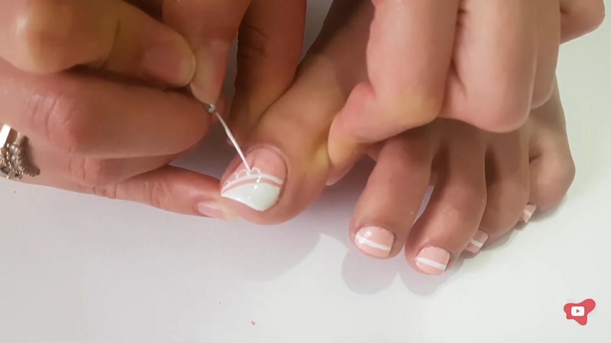 uñas color coral fotos