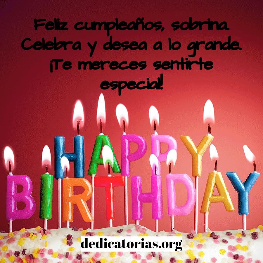 frases cumple sobrina