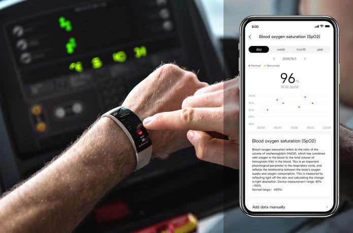 Xiaomi Amazfit X - Monitor de oxígeno en la sangre
