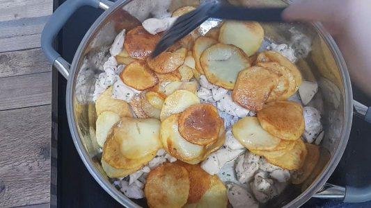 Pollo con patatas al ajo cabañil. Patricienta Cook (8)