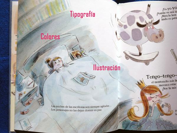 Ejemplo dentro del cuento - como hacer una reseña por icalle ilustración