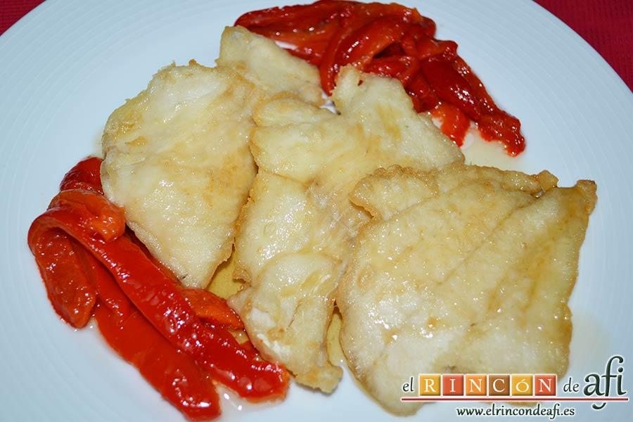 Bacalao a la miel, sugerencia de presentación