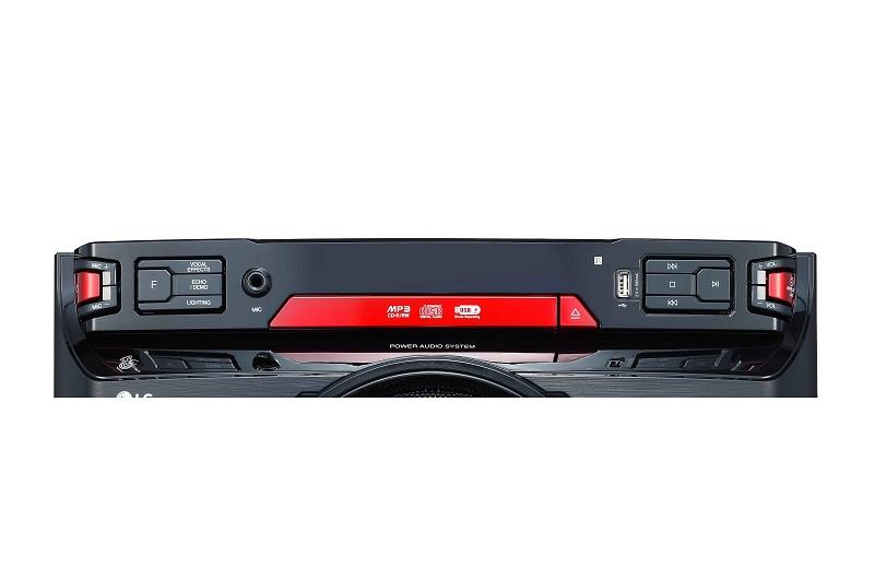 LG OK45, panel frontal