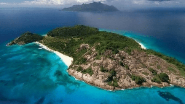 Imagen de la isla Sentinela del Norte, India