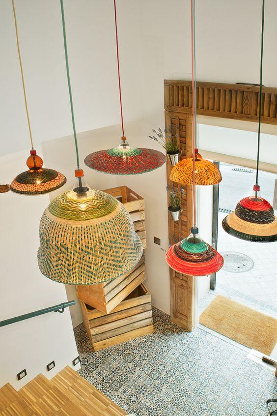 Pet lamp. Varias luminarias en un único punto de luz