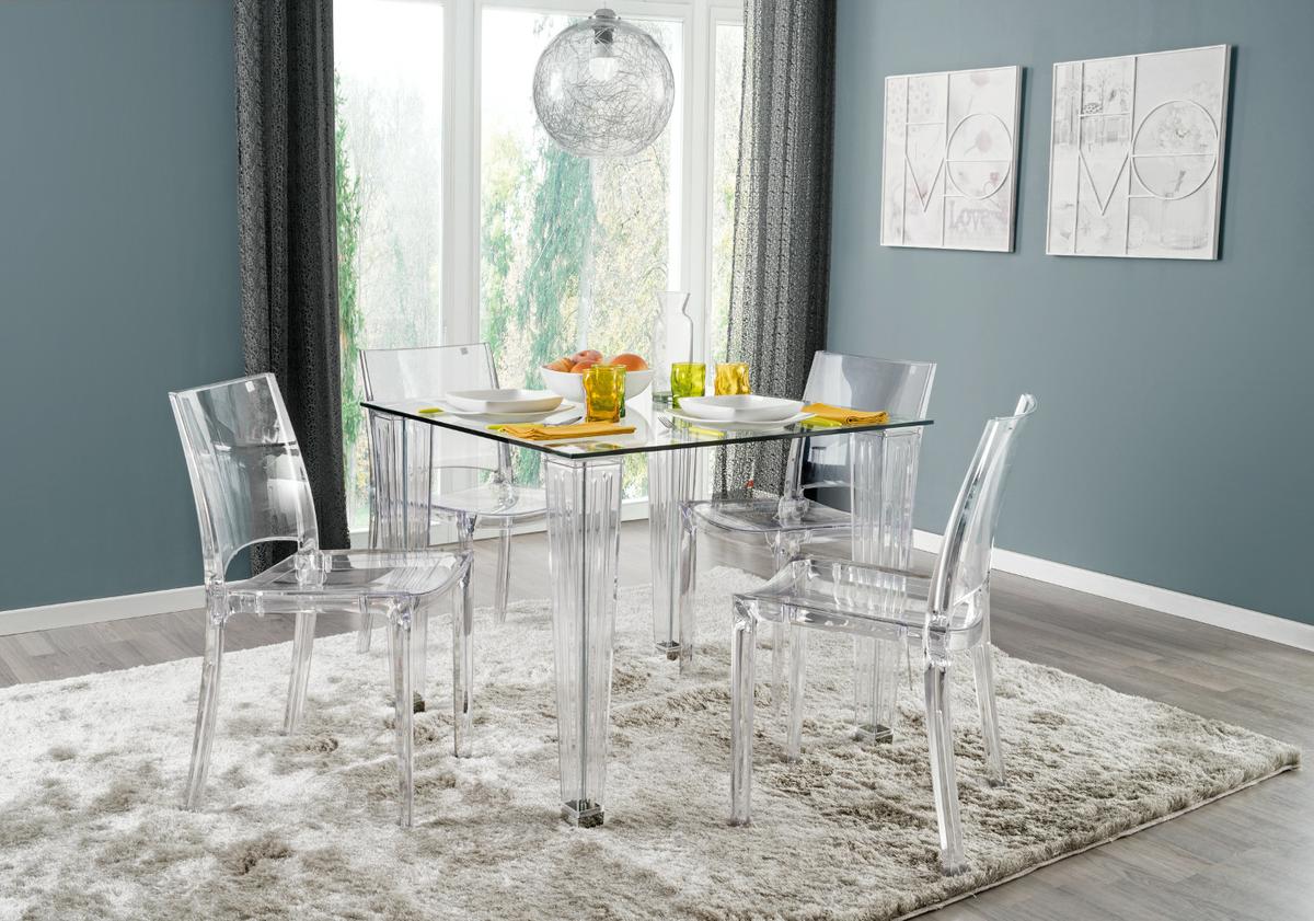 sillas comedor metacrilato