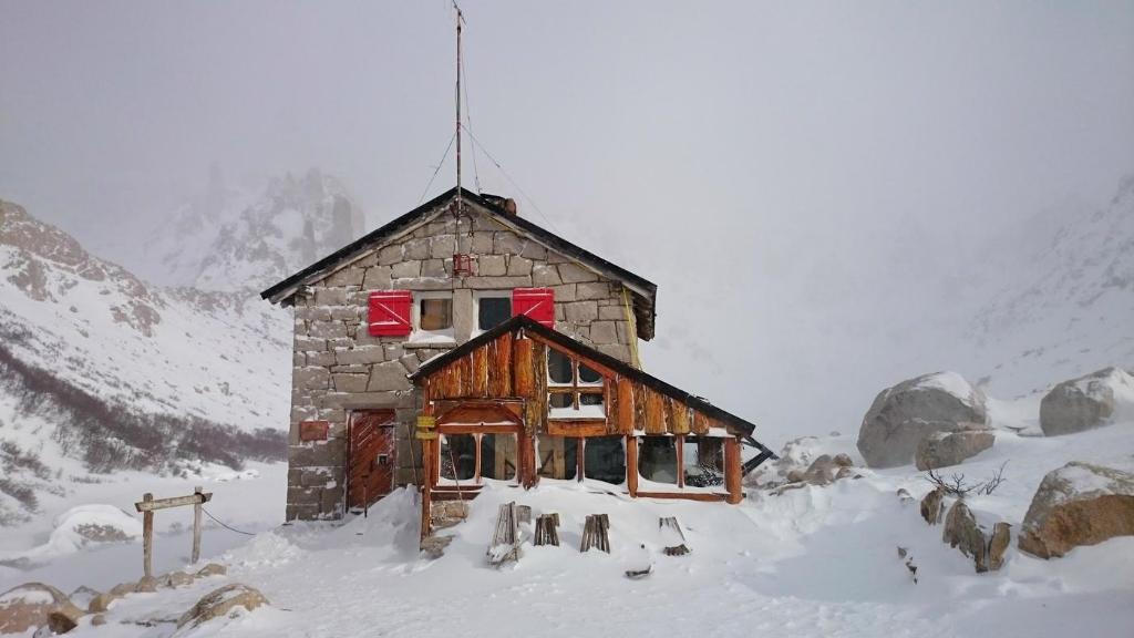 nieve en refugio frey