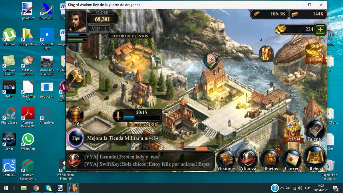 King of avalon vista en pc