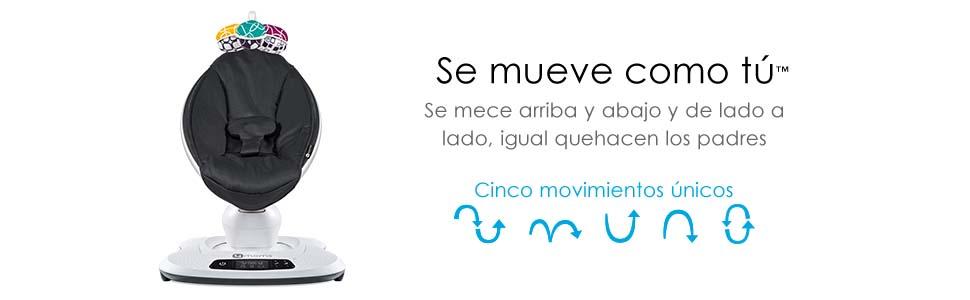 Comparativa: Mejor Hamaca 4moms mamaRoo balanceo