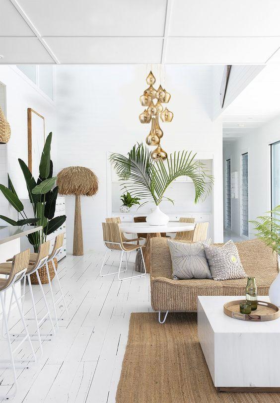 colores y texturas naturales para refrescar el verano