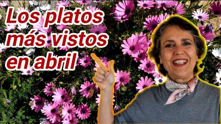 Los platos más vistos en abril