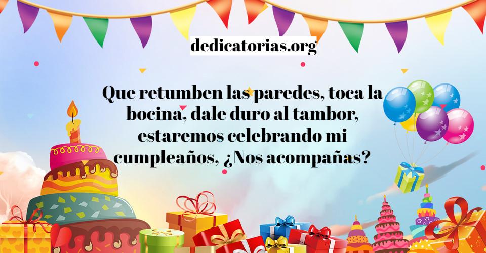 Dedicatorias para invitaciones de 15 años