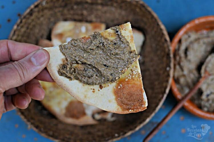 Receta del mas rico baba ganoush que haya probado