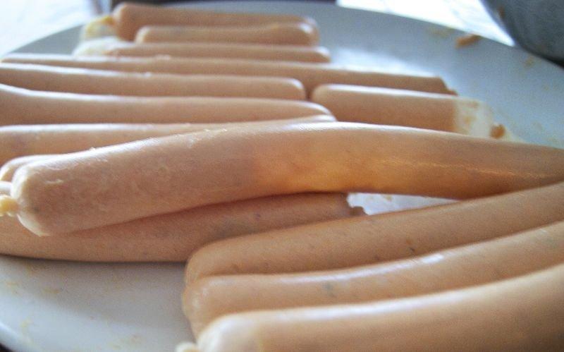 Salchichas de pollo 8