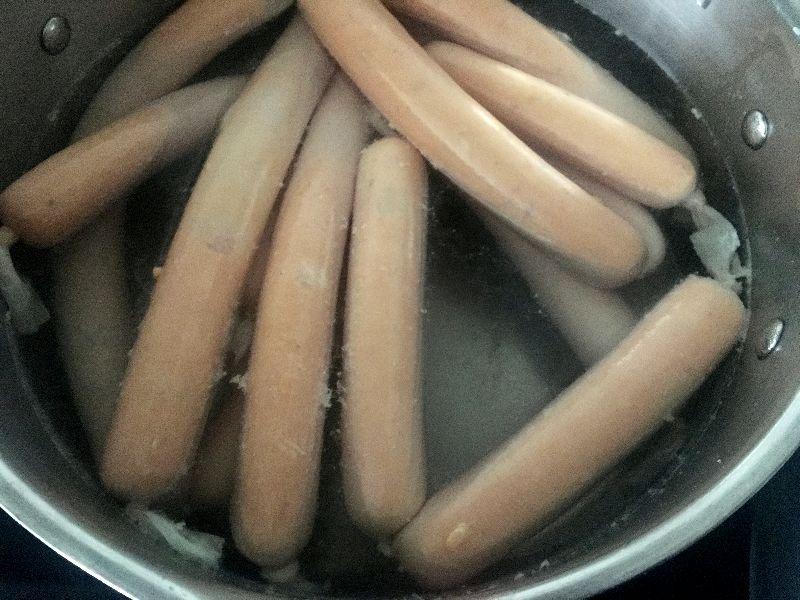 Salchichas de pollo 9